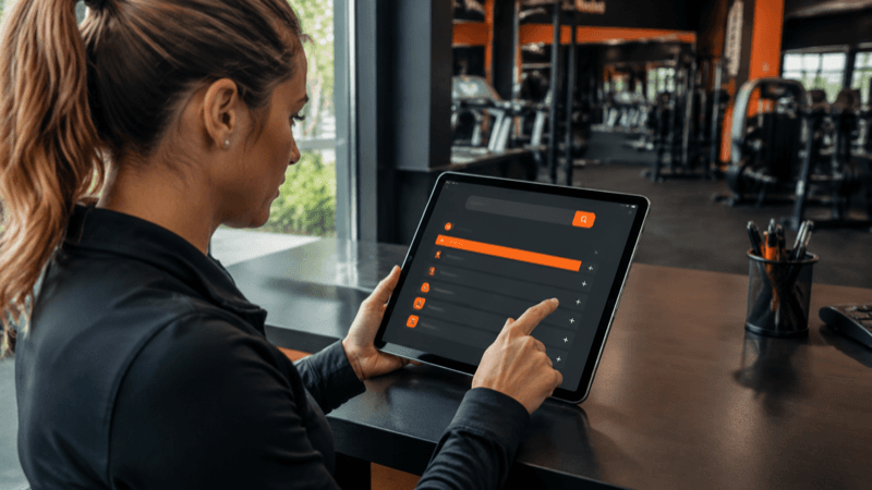 AI trained on your full gym service menu — memberships, classes, personal training